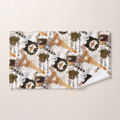Parijs: La Tour Eiffel Bad Handdoek (Handdoek)