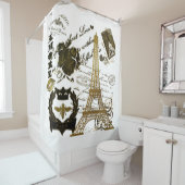 Parijs: :La Tour Eiffel Douchegordijn (In situ)