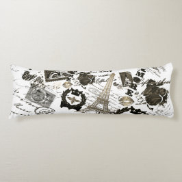 Parijs: La Tour Eiffel Lichaamskussen