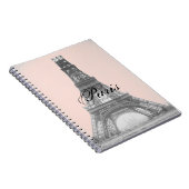 Parijs - La Tour Eiffel Notitieboek (Rechterzijde)