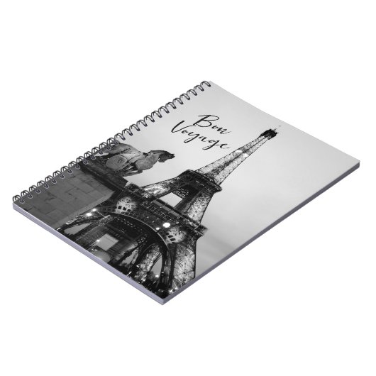 Parijs laat de Eiffeltoren op reis Notitieboek (Linkerzijde)