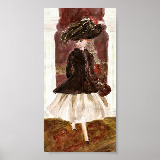 Parijs lampjes: Mode van Matisse Doll Poster (Voorkant)