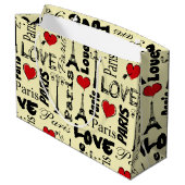 Parijs Large Cadeautasje (Achterkant Gekanteld)