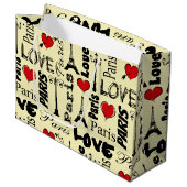 Parijs Large Cadeautasje (Voorkant Gekanteld)