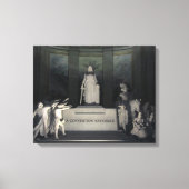 Parijs - Le Pantheon Canvas Afdruk (Voorkant)