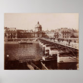 Parijs - Le Pont des Arts e l'Institut Poster (Voorkant)