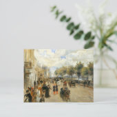 Parijs, Le Quai Malaquais, door Renoir Briefkaart (Staand voorkant)