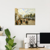 Parijs, Le Quai Malaquais, door Renoir Poster (Thuiskantoor)