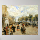 Parijs, Le Quai Malaquais, door Renoir Poster (Voorkant)