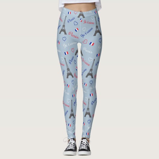 Parijs Leggings (Voorkant)