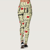 Parijs Leggings (Achterkant)
