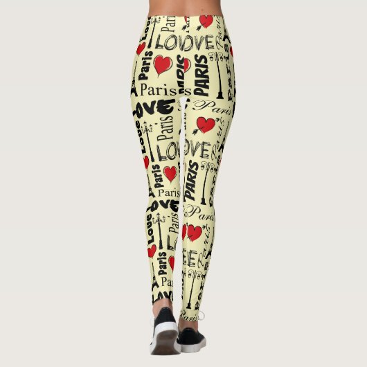 Parijs Leggings (Achterkant)