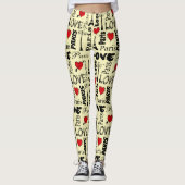 Parijs Leggings (Voorkant)