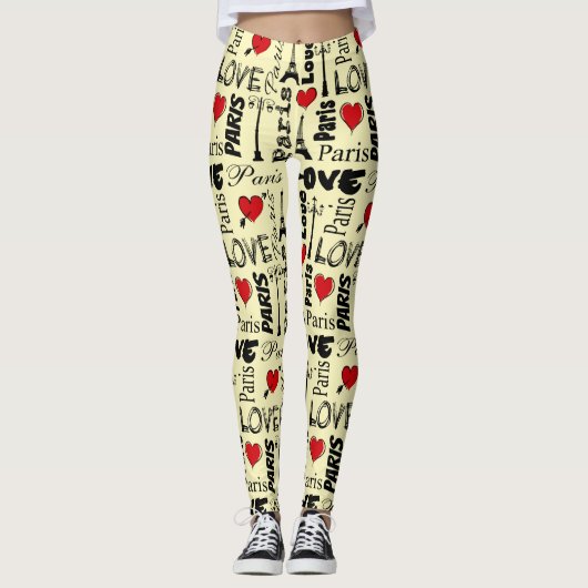 Parijs Leggings (Voorkant)