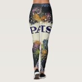 Parijs: Leggings Poster (Achterkant)