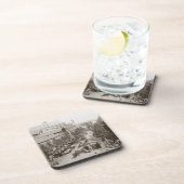 Parijs: Les Halles, C1900 Bier Onderzetter (Rechterzijde)