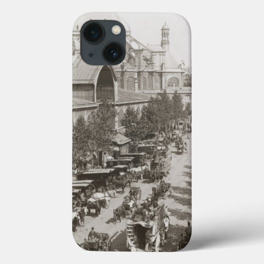 Parijs: Les Halles, C1900 Case-Mate iPhone Case (Achterkant)