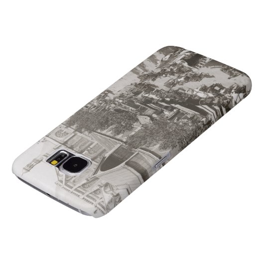 Parijs: Les Halles, C1900 Case-Mate Samsung Galaxy Hoesje (Onderkant)