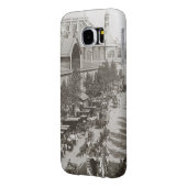 Parijs: Les Halles, C1900 Case-Mate Samsung Galaxy Hoesje (Achterkant Links)
