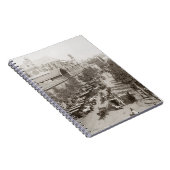 Parijs: Les Halles, C1900 Notitieboek (Rechterzijde)