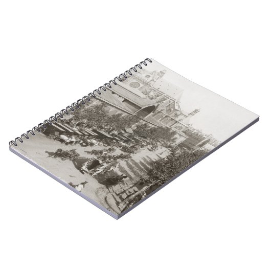 Parijs: Les Halles, C1900 Notitieboek (Linkerzijde)