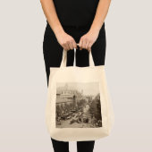 Parijs: Les Halles, C1900 Tote Bag (Voorkant (product))