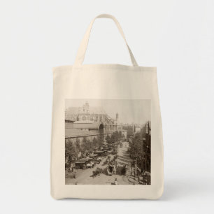 Parijs: Les Halles, C1900 Tote Bag