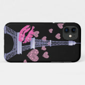  Parijs liefde Eiffeltoren iphone 5 hoesje (Achterkant (horizontaal))