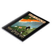 Parijs - Londen - Parijs door Air Notitieboek (Linkerzijde)