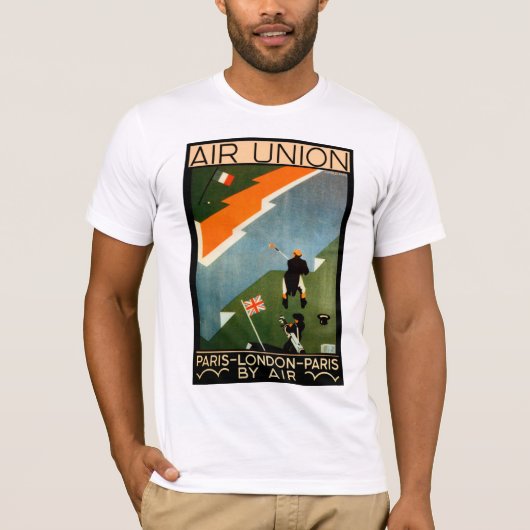 Parijs - Londen - Parijs door Air T-shirt (Voorkant)