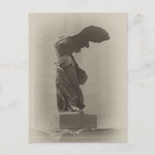 Parijs Louvre 1 Briefkaart (Voorkant)