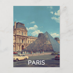 Parijs Louvre Briefkaart