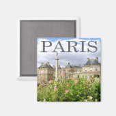 Parijs Luxemburg Gardens Magnet (Voorkant / Achterkant)