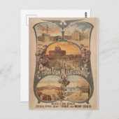  Parijs Lyon Frankrijk Treinreizen Toerisme Briefkaart (Voorkant / Achterkant)