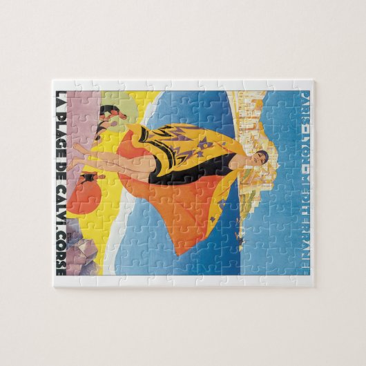  Parijs Lyon mediterraan reizen Legpuzzel (Horizontaal)