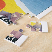  Parijs Lyon mediterraan reizen Legpuzzel (Zijkant)