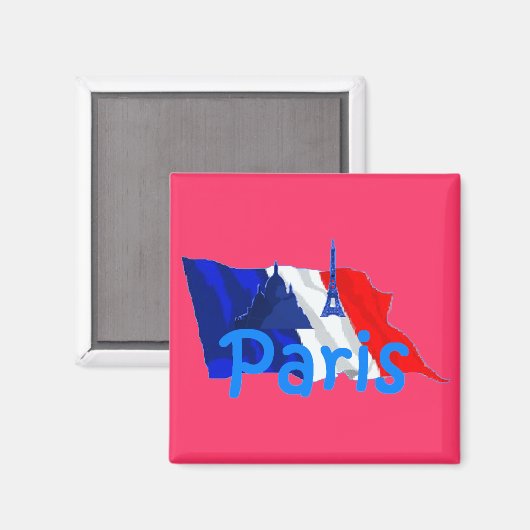 Parijs magneet (Voorkant / Achterkant)