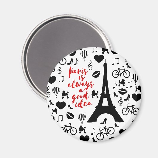 Parijs Magneet (Voorkant / Achterkant)