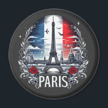 parijs magneet<br><div class="desc">Hallo vrienden. Ik hoop dat je het goed doet! Het ontwerp van vandaag: een ontwerp dat liefde en romance viert in Parijs,  met de Eiffeltoren in het midden van het ontwerp,  omgeven door romantische motieven. Deel uw mening en suggesties met ons. Bedankt voor uw bezoek!</div>