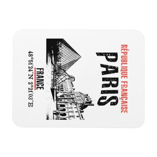Parijs Magneet (Horizontaal)