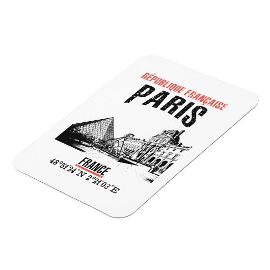 Parijs Magneet (Linkerzijde)