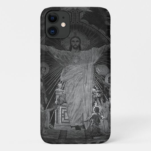 Parijs Main mosaic Sacred Heart jesus Case-Mate iPhone Case (Achterkant)