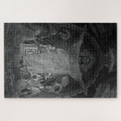  Parijs Main mosaic Sacred Heart jesus Legpuzzel (Horizontaal)