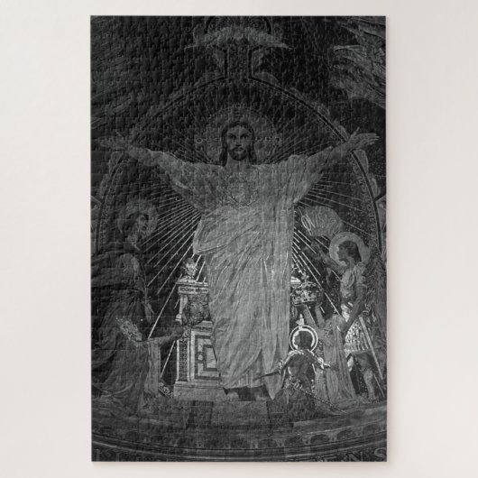  Parijs Main mosaic Sacred Heart jesus Legpuzzel (Verticaal)