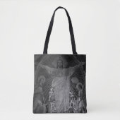  Parijs Main mosaic Sacred Heart jesus Tote Bag (Voorkant)