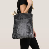  Parijs Main mosaic Sacred Heart jesus Tote Bag (Dichtbij)