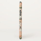 Parijs Map iPhone X Hoesje (Achterkant / rechts)