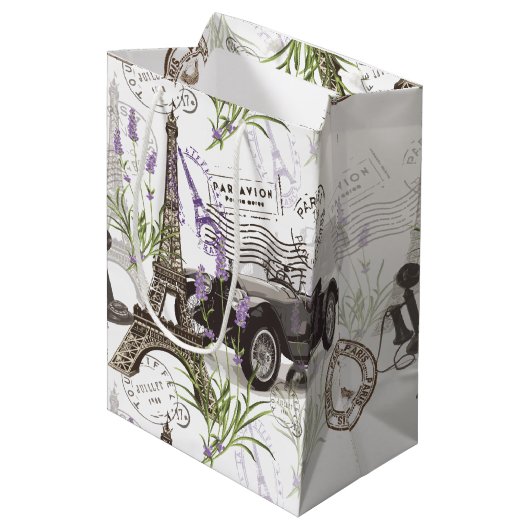  Parijs Medium Cadeauzakje (Voorkant Gekanteld)