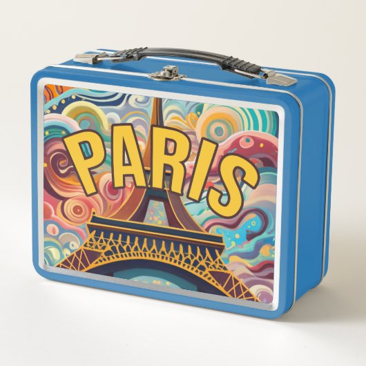 Parijs met Cool Grafisch en Eiffeltoren (Voorkant)