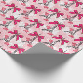 Parijs met een boog cadeaupapier (Hoek)